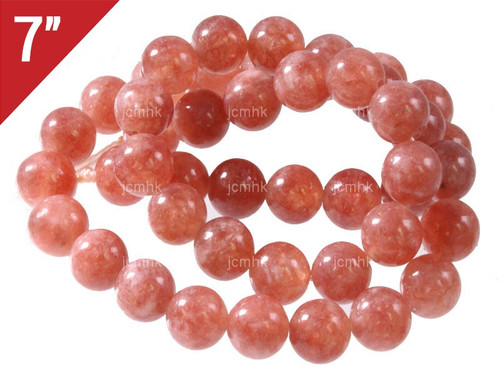 6mm Sunstone Round Loose Beads About 7" natural [i6r73]