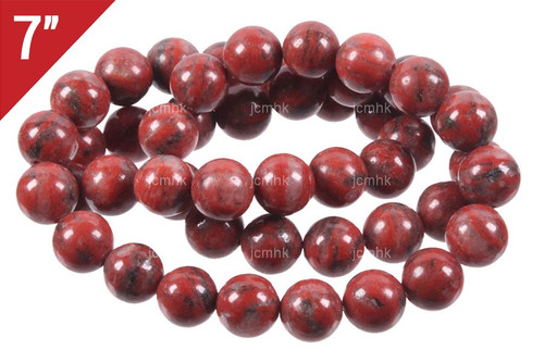 8mm Brazil Agate Round Loose Beads About 7" natural [i8c25]