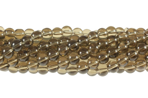 10mm Smoky Topaz Round Beads About 32pcs synthetic [10a8s]