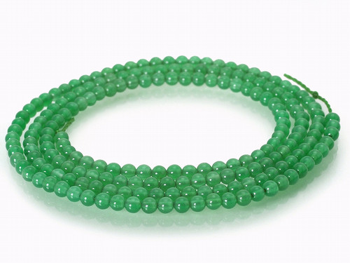 4mm Green Aventurine Round Beads 15.5" natural [4b15]