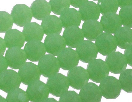 12mm Green Opal Quartz Faceted Round Beads 15.5" synthetic [uc10b3]