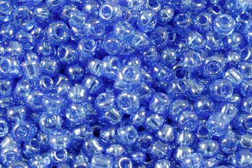 Seed bead 2mm 11/o 1000pcs, Lustered Light Blue [g106-2]