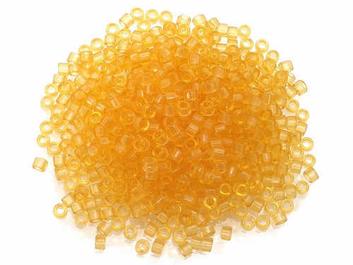 Seed Bead 2mm 11/o 1000pcs, Transparent Topaz [g2-2]