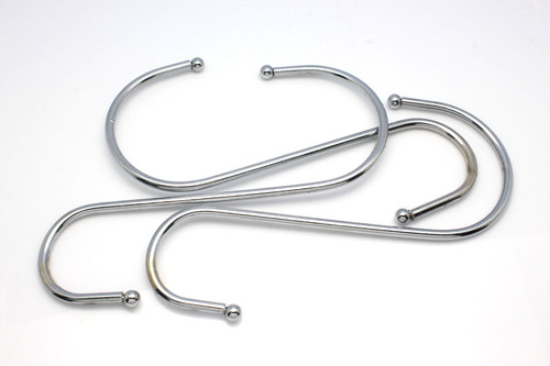 100x145mm Metal S Hook for Hanging Bead String 5pcs. [xm4]