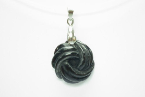 20X20mm Buffalo Horn Designer Designer Bead Pendant [z1736]