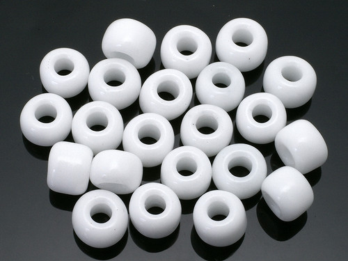 Seed bead 4mm 6/o 160pcs, Opaque White [g41-4]