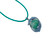 25mm Twin Dolphin Pendant With 12mm China Jade Ball [y744-a27]