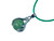 25mm Lucky Hand Pendant With 12mm China Jade Ball [y848-a27]