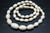 12x8mm-20x14mm Buffalo Bone Oval Beads Necklace 24" [z7643]