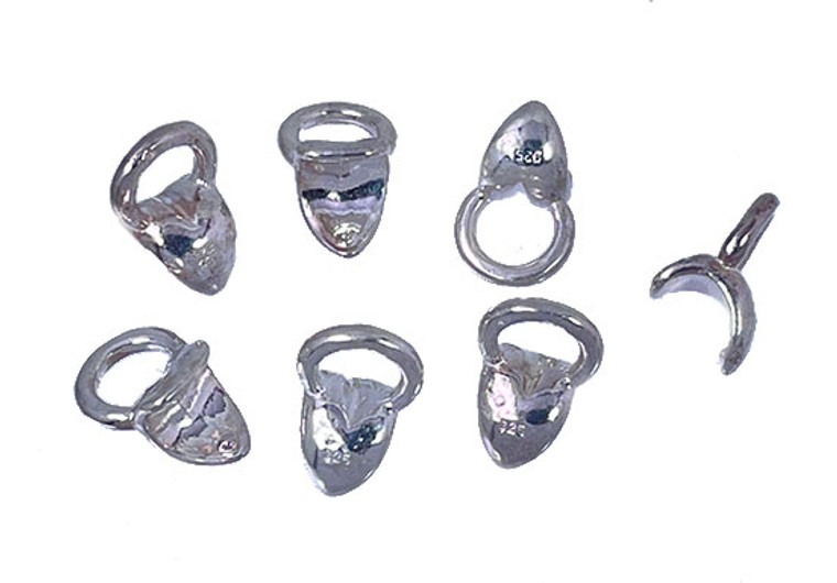925 Sterling Silver Pendant Setting for Heart [y732c]