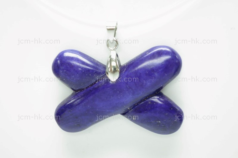 38x26mm Buffalo Bone Carved Designer Bead Pendant, Natural Dyed [z1010]
