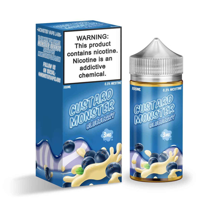 Custard Monster Blueberry Custard 100ml