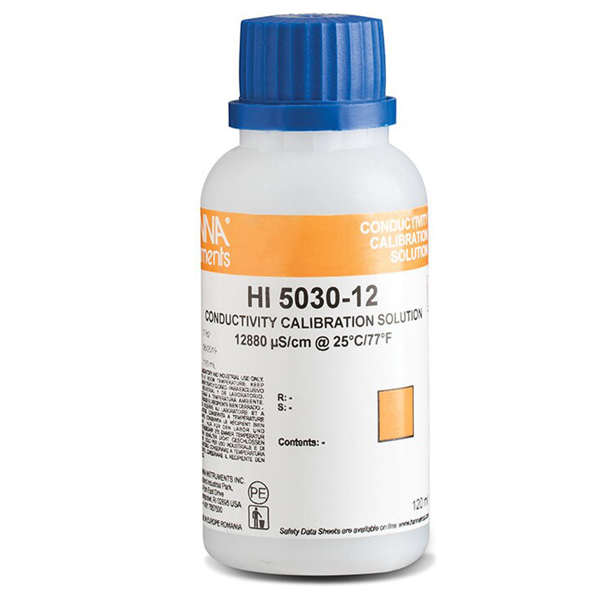 HI5030-12 12880 µS/cm Conductivity Standard (120mL)