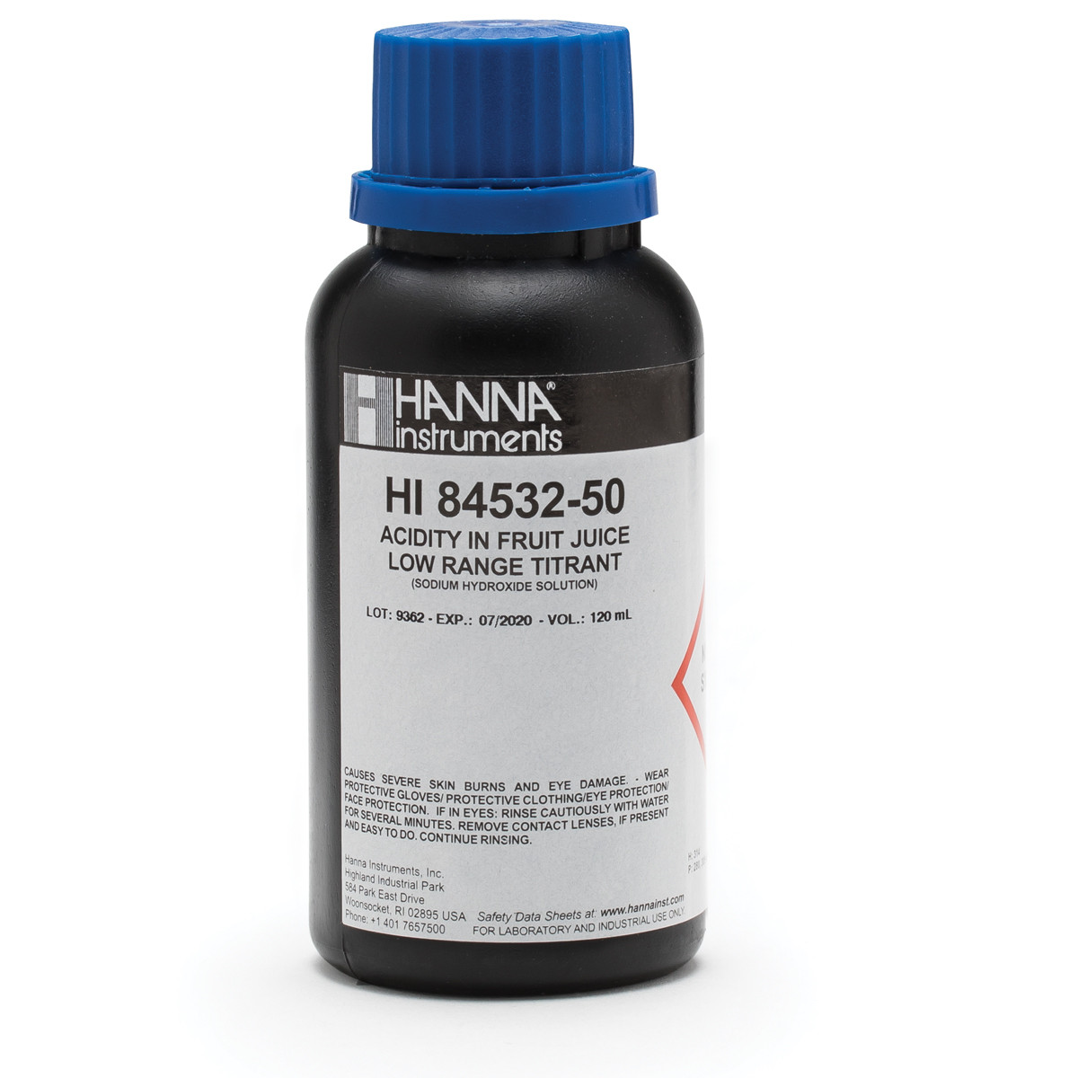 Low Range Titrant for Titratable Acidity in Fruit Juice Mini