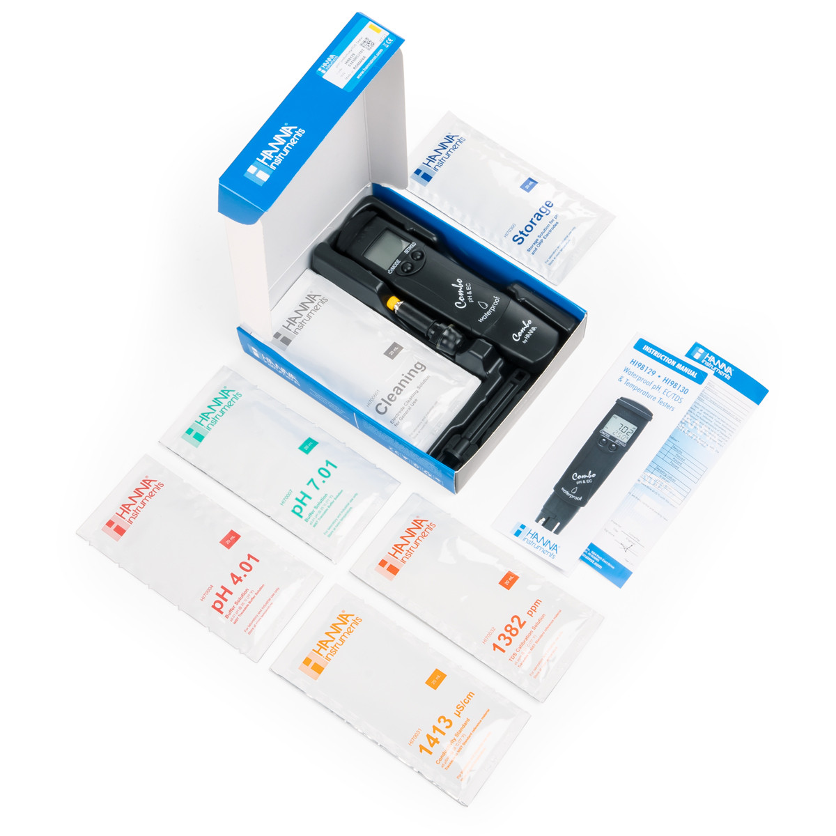 Combo pH/Conductivity/TDS Tester - HI98130