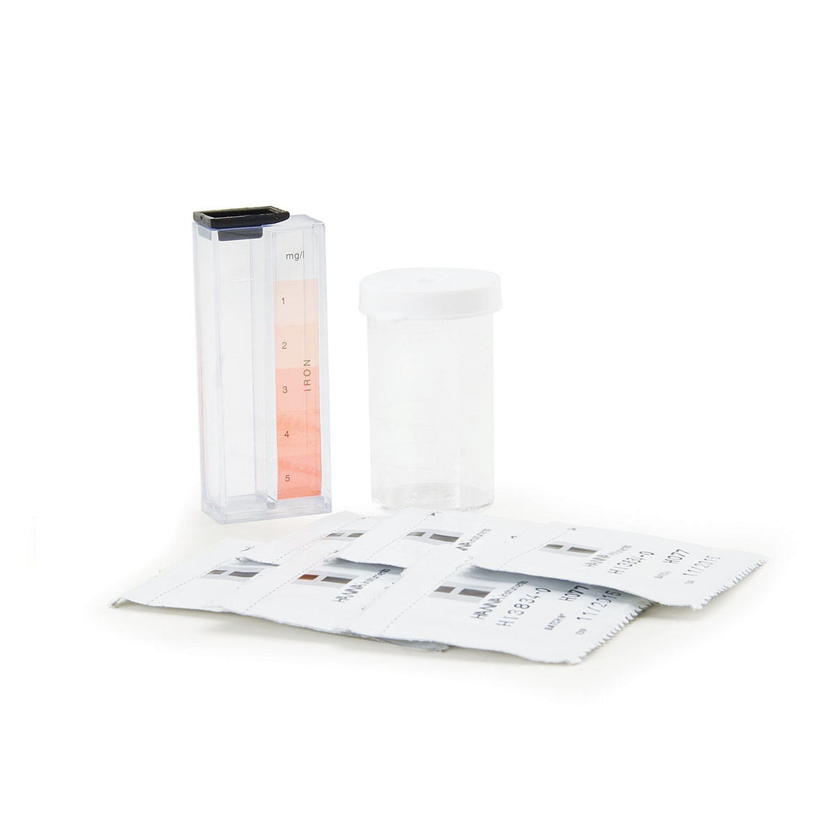 HI3834 Iron (Fe²<sup>+</sup> & Fe³<sup>+</sup>) Medium Range Test Kit