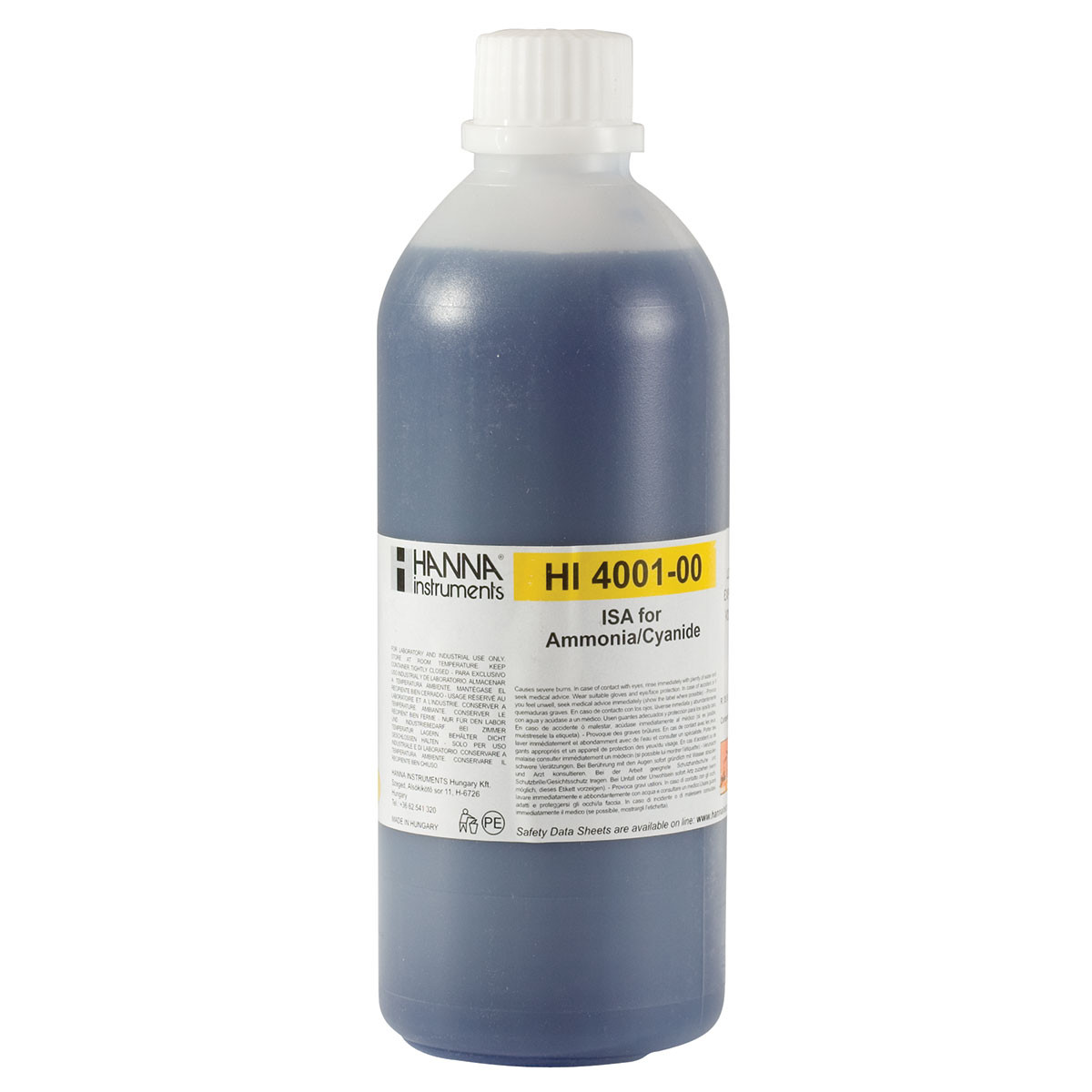 Ionic Strength Adjuster (ISA) for Ammonia and Cyanide ISEs - HI4001-00
