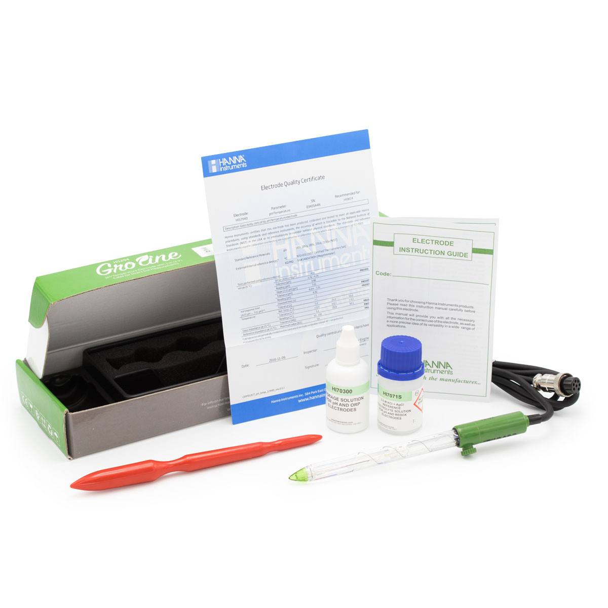 pH Electrode for Direct Soil Measurement - HI1294