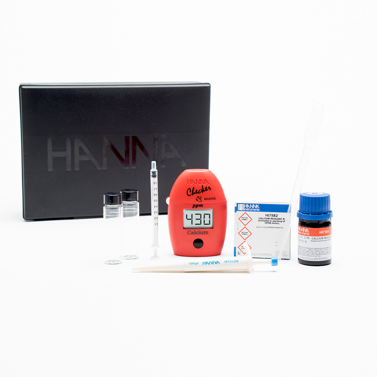 Saltwater Aquarium Calcium Colorimeter Checker® HC - HI758