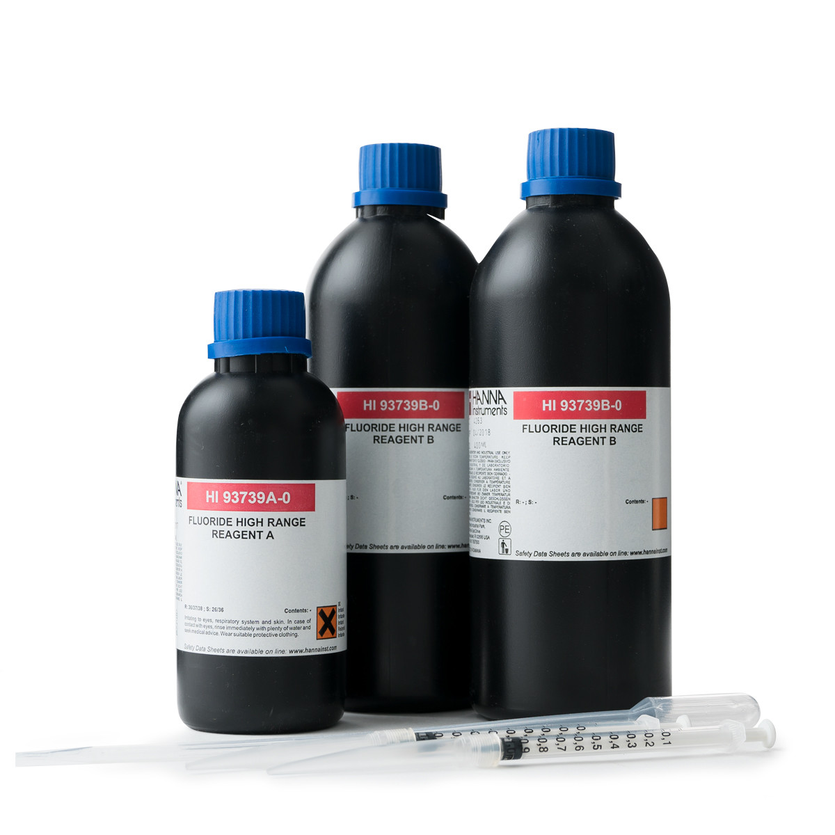 Fluoride High Range Reagents (300 tests) - HI93739-03