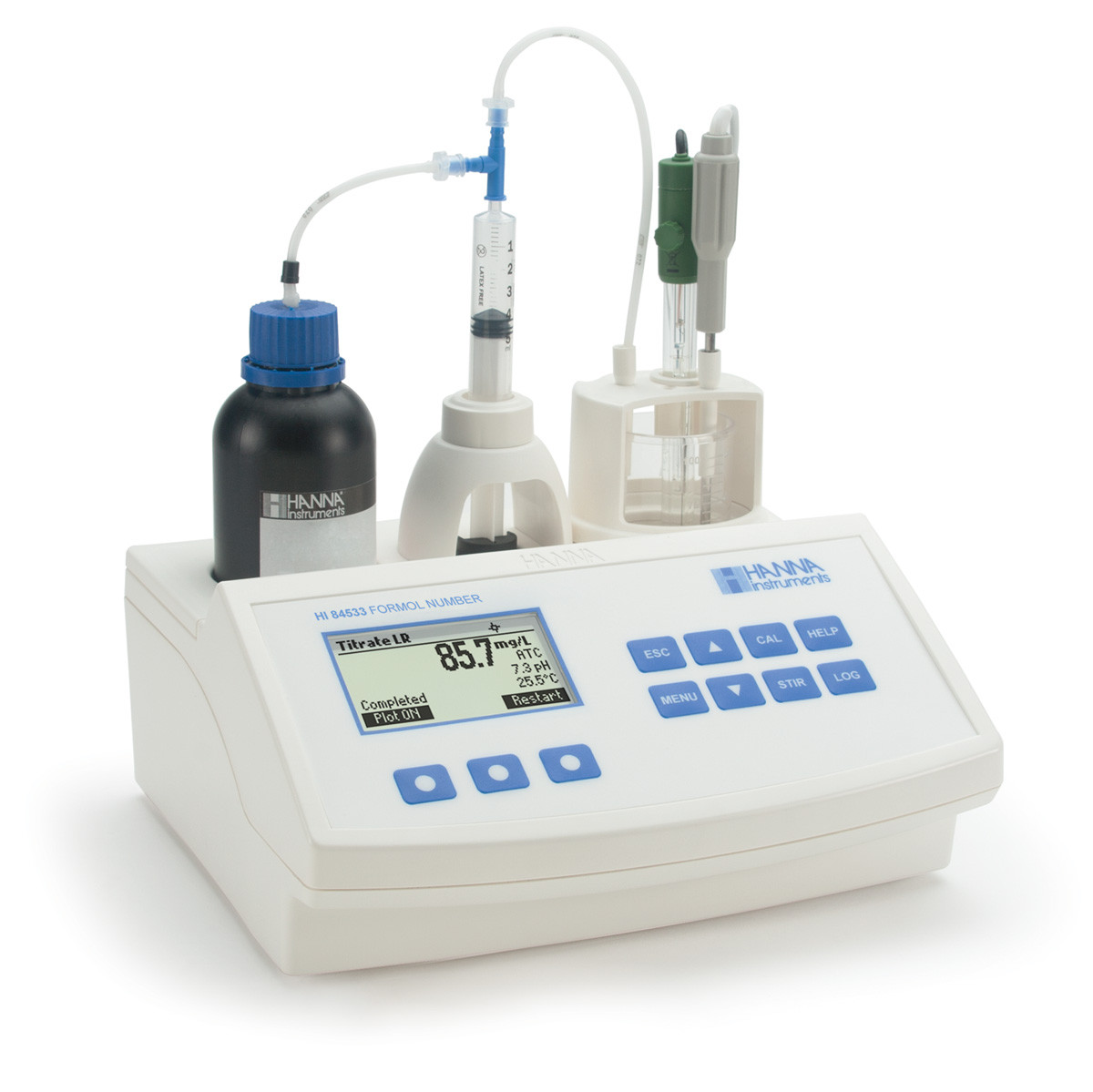 minminページ Mini Titrator for Measuring Formol Number in Wine and Fruit Juice