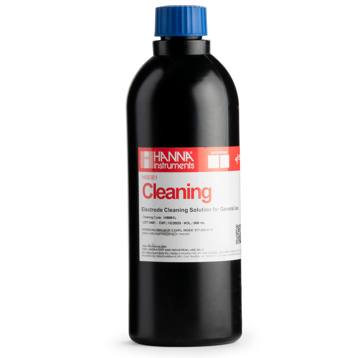 General Purpose Cleaning Solution in FDA Bottle (500 ml) - HI8061L