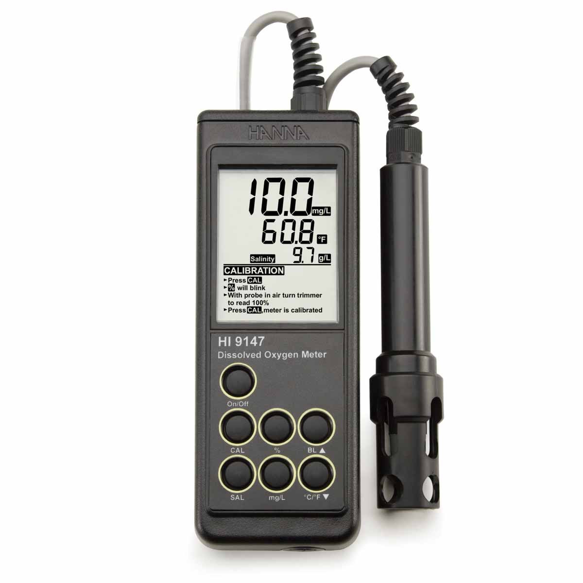 Portable Galvanic Dissolved Oxygen Meter - HI9147