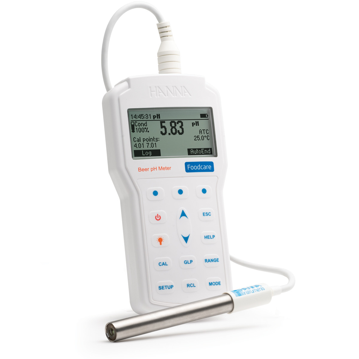 Professional Portable Beer pH Meter - HI98171