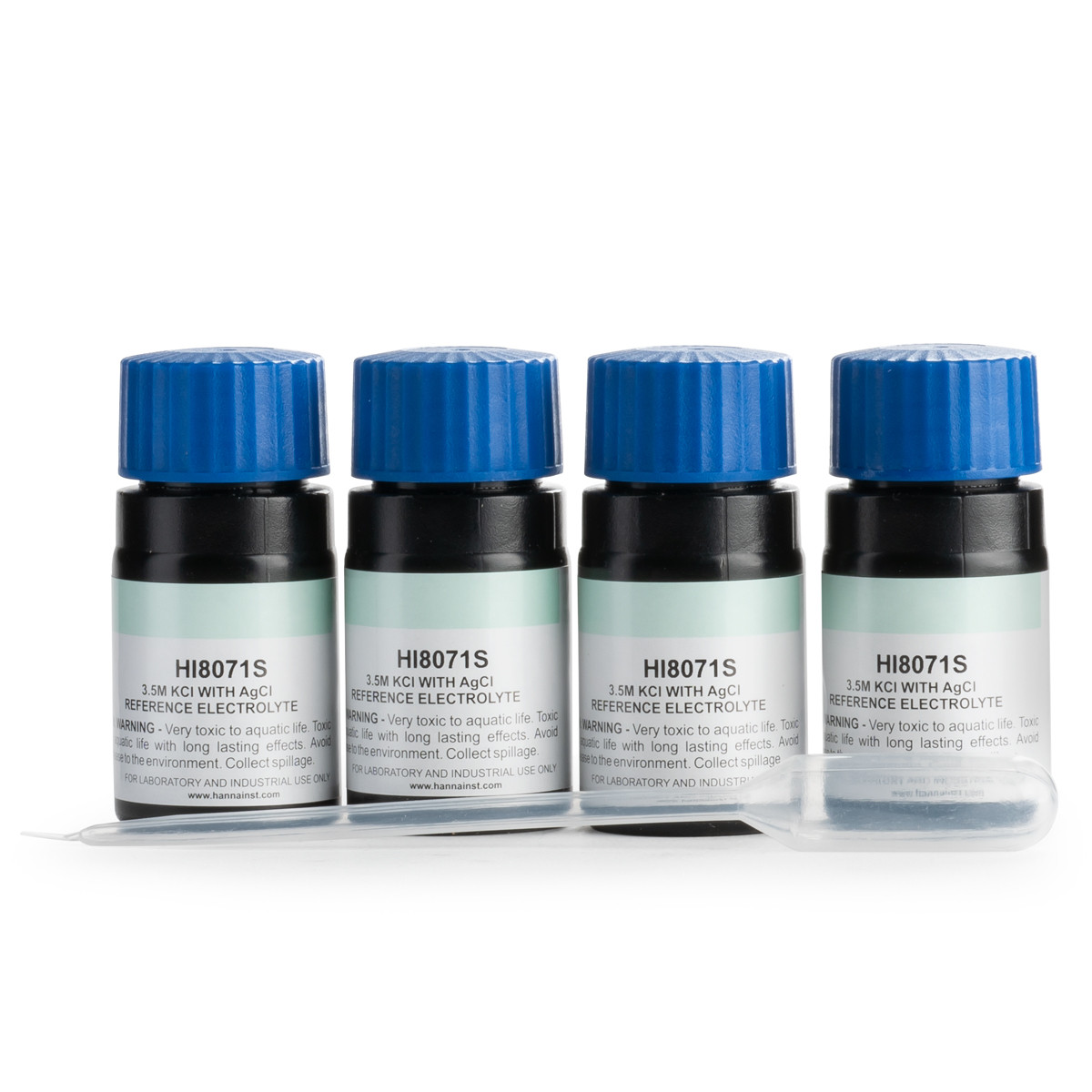 HI8071 Electrolyte Fill Solution, 3.5M KCl + AgCl in FDA Bottle