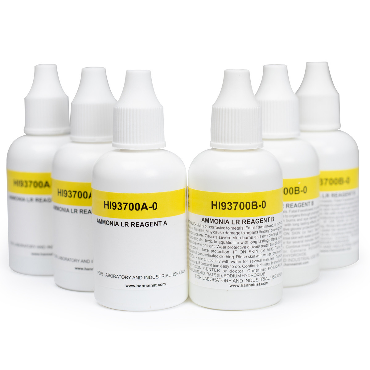 Ammonia Low Range Reagents (300 tests) - HI93700-03