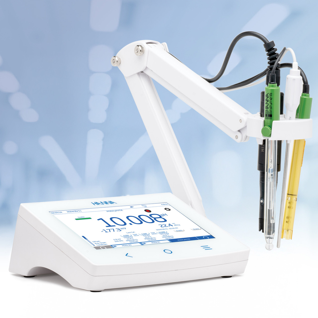 Hanna Instruments 水質測定セット pH/ORP/ISE Benchtop Meter Starter Kit (HI6222-01) | Hanna
