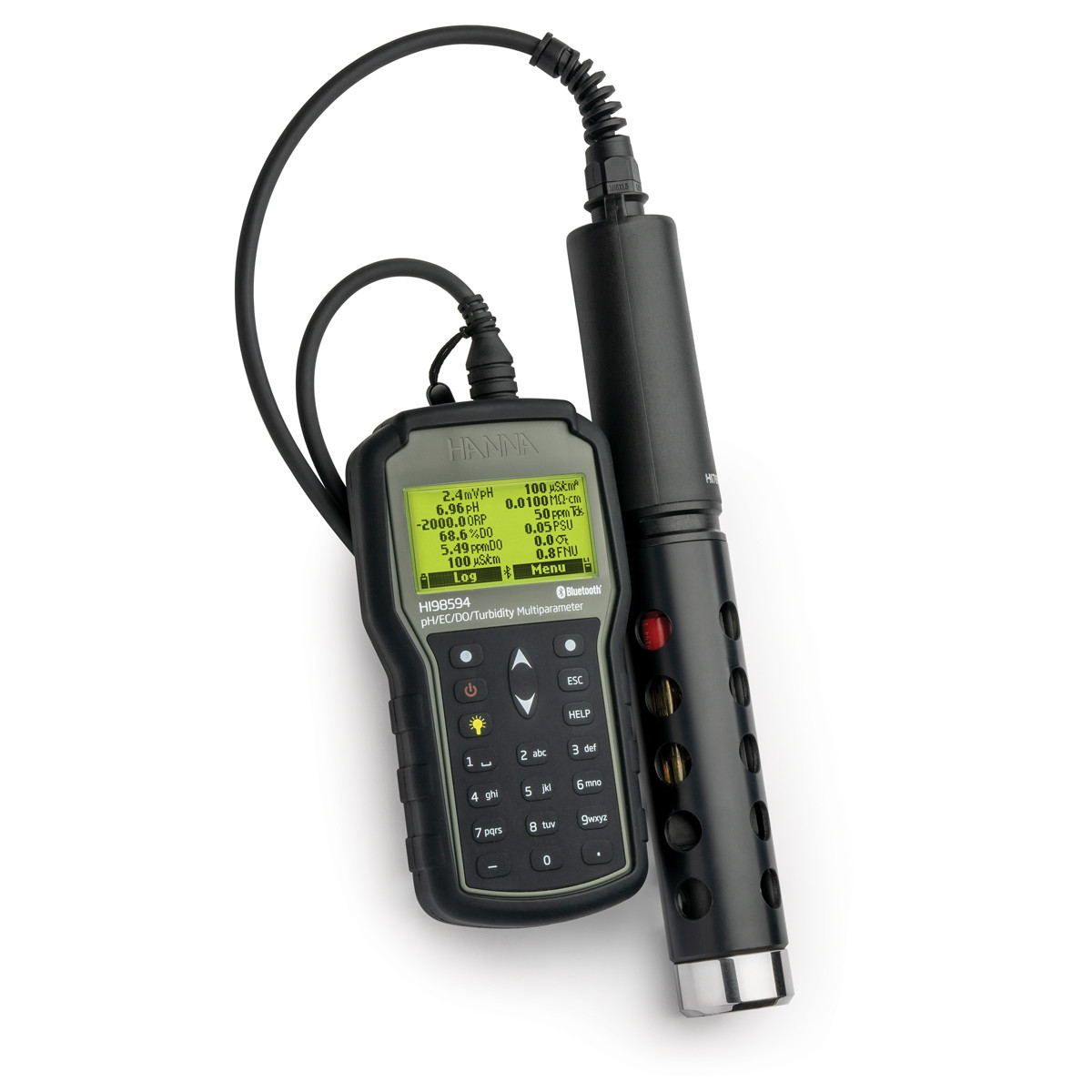 Portable Multiparameter pH/EC/Turbidity/opdo® Meter with Bluetooth