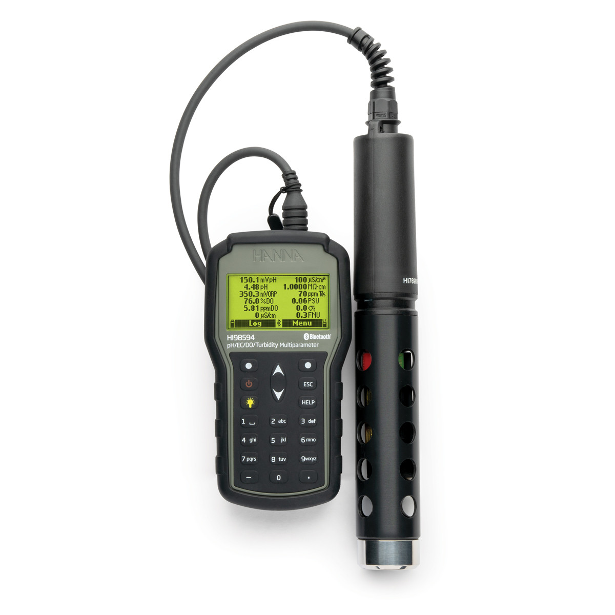 Portable Multiparameter pH/EC/Turbidity/opdo® Meter with Bluetooth