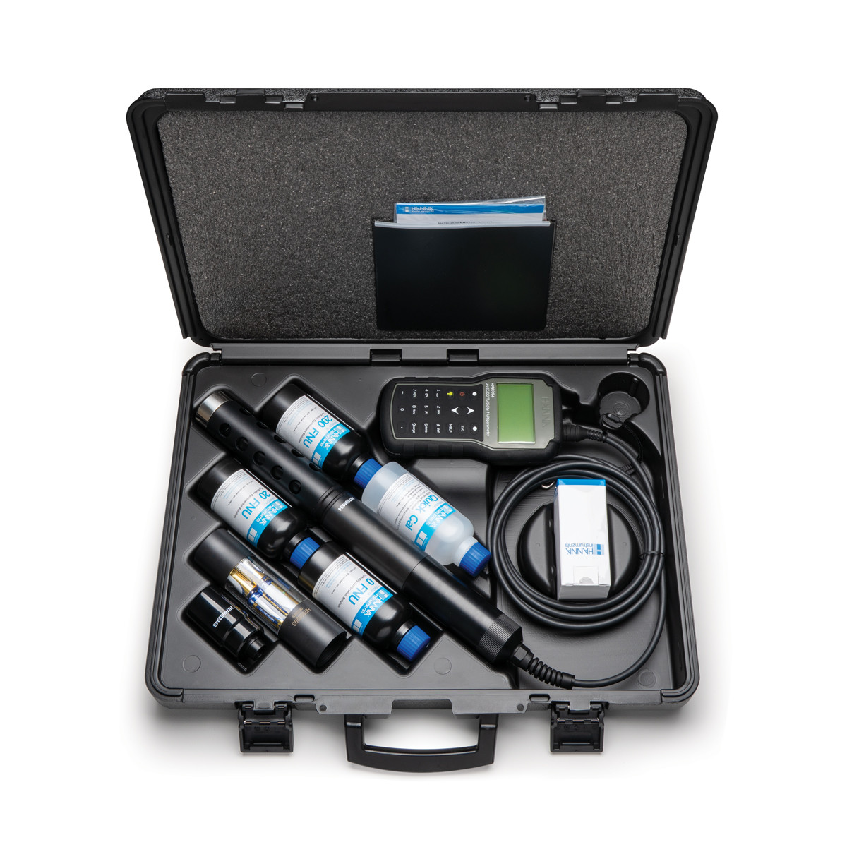 Portable Multiparameter pH/EC/ISE/Turbidity/DO Meter with GPS and