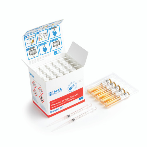 COD Medium Range Reagent Vials, ISO Method (25 tests)
