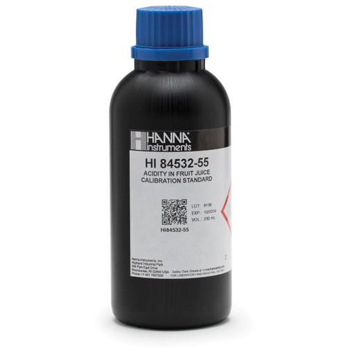 Acidity in Fruit Products Pump Calibration Standard (230 mL
