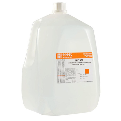 Hanna様 HI7030/1G 12880 µS/cm Conductivity Standard (1 Gallon)
