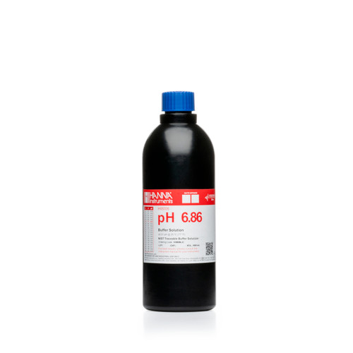 pH 6.86 Calibration Buffer in FDA Bottle w/ COA (500 mL)
