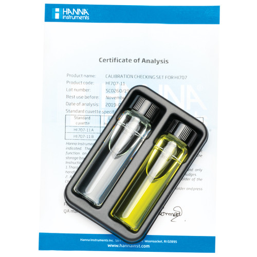 Nitrite Low Range Checker HC Calibration Check Set - HI707-11