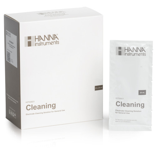 General Purpose Cleaning Solution (25 x 20 mL Sachets) - HI700601P