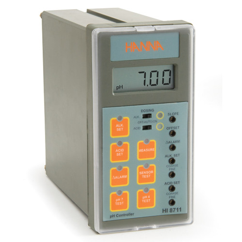 pH Analog Controller with Dual Output and Self-Diagnostic Test