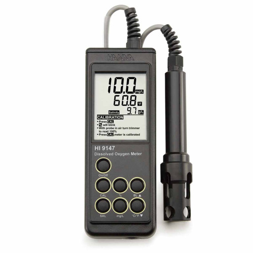 Portable Galvanic Dissolved Oxygen Meter - HI9147