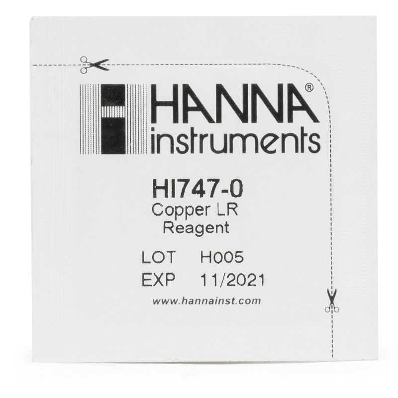 Chromium VI Low Range Checker® HC Reagents (25 Tests) - HI749-25