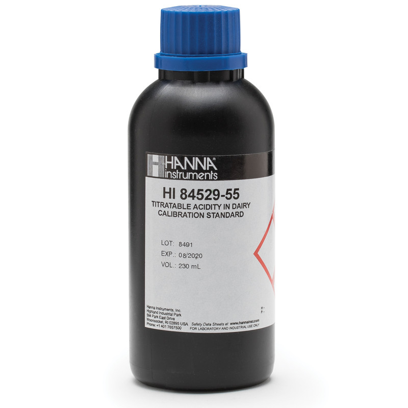 Pump Calibration Standard for Titratable Alkalinity in Water Mini