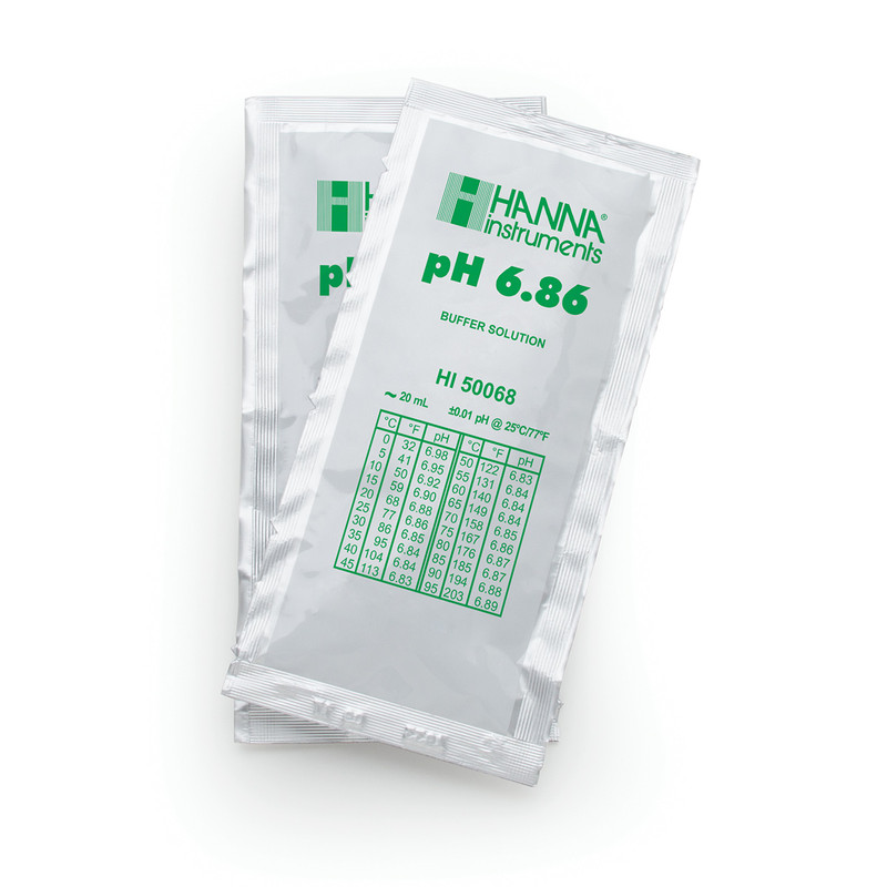 HI50016-02 pH 1.68 Technical Calibration Buffer (25 x 20 mL) Sachets