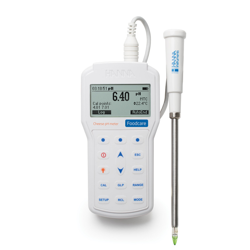 Professional Portable Yogurt pH Meter - HI98164