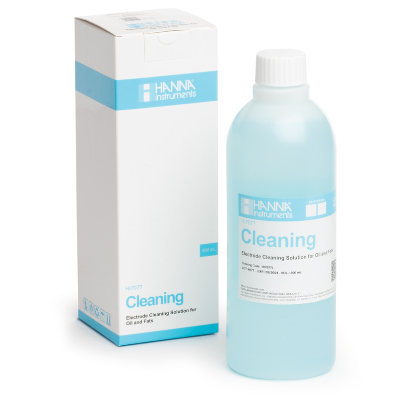 HI70630L Grease and Fats Acid Cleaning Solution (500 mL)