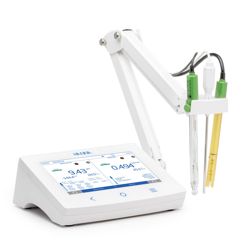 Hanna Instruments 水質測定セット pH/ORP/ISE Benchtop Meter Starter Kit (HI6222-01) | Hanna