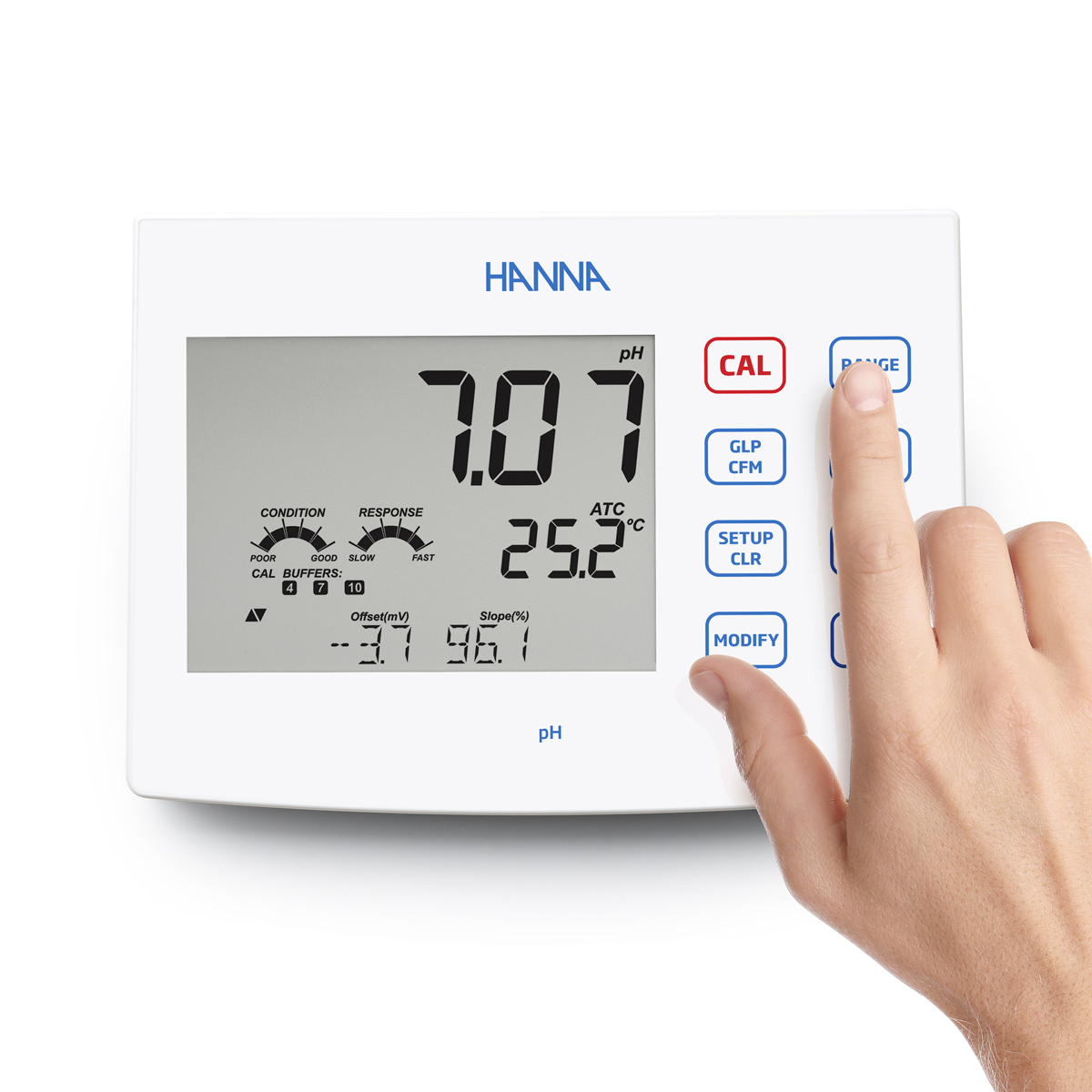 pH/ORP Simple Benchtop Meter (HI2620 and HI2621) | Hanna Instruments