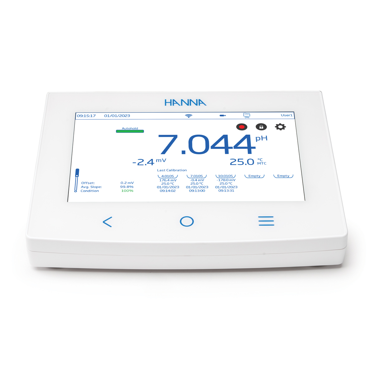 Advanced pH/ORP Benchtop Meter - HI6221